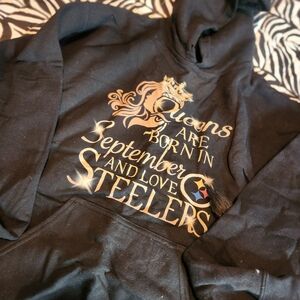 Steelers Black Hoodie for Women